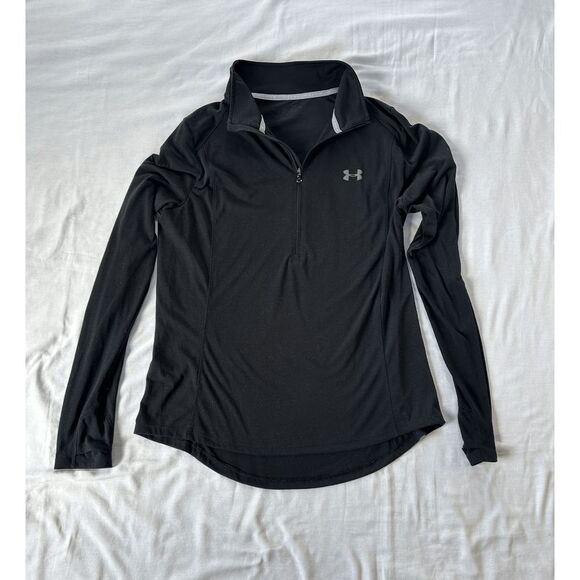 Lot of Three Women's Under Armour Pull Over Shirts, Size Medium, Blue/Black - Picture 3 of 9